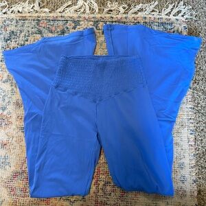 AERIE Blue Flare Leggings